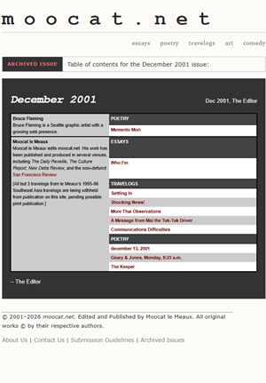 December 2001