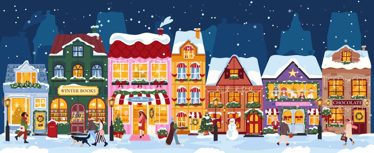 Christmas Street Scene